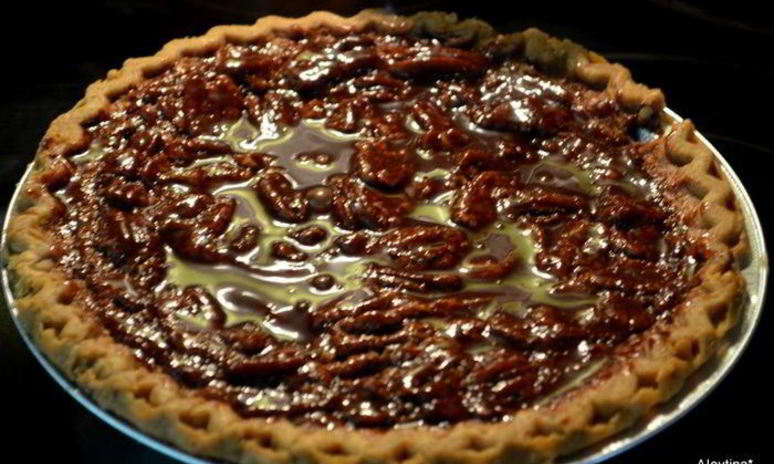 Рецепт пирога с кленовым сиропом и пеканом