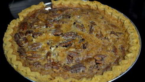 пирог с кленовым сиропом и пеканом