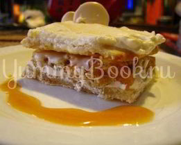 Пирог с курагой