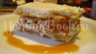 Пирог с курагой