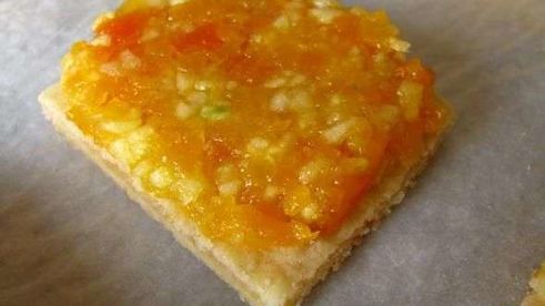 пирог с курагой