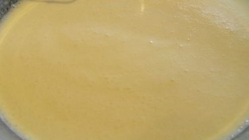 пирог с ревенем, овсяными хлопьями и кукурузной мукой