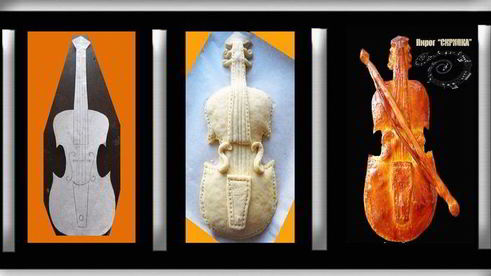 пирог скрипка