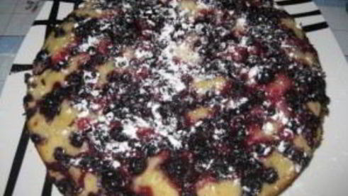 пирог со смородиной в мультиварке