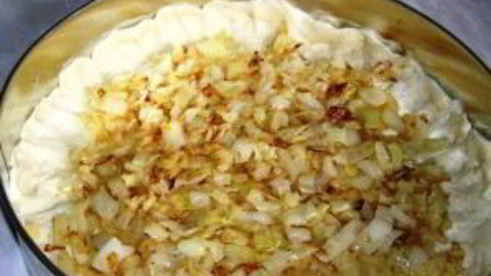 постный пирог с капустой