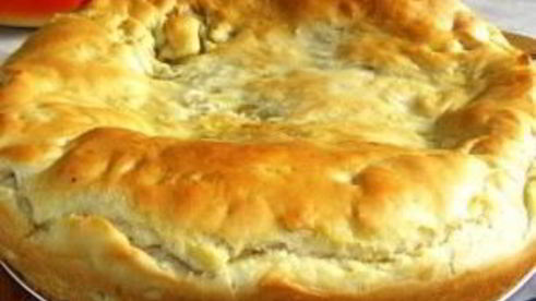 постный пирог с капустой