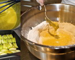 Простой фруктовый пирог