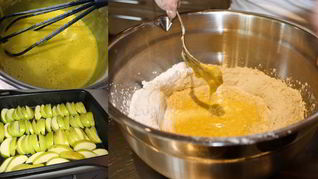 Простой фруктовый пирог