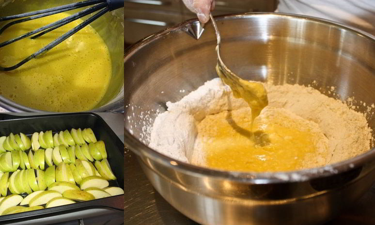 Рецепт простого фруктового пирога