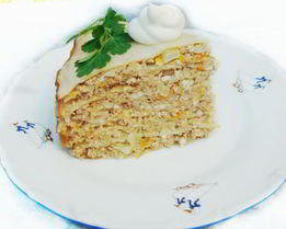 Рязанский блинчатый пирог