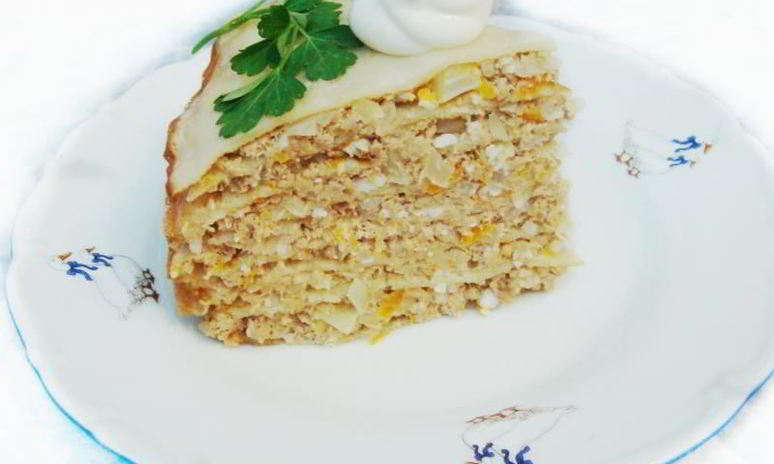 Рецепт рязанского блинчатого пирога