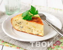 Рыбный пирог в мультиварке