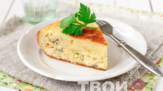 Рыбный пирог в мультиварке