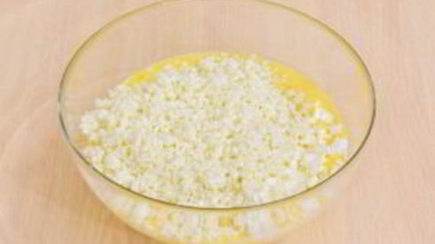 шоколадно-творожный пирог с грецкими орехами