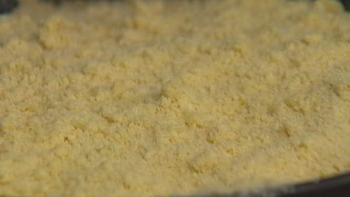 творожный пирог с маком и яблоками