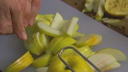 творожный пирог с маком и яблоками