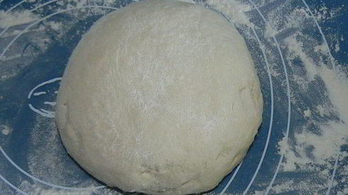 творожный пирог с ревенем