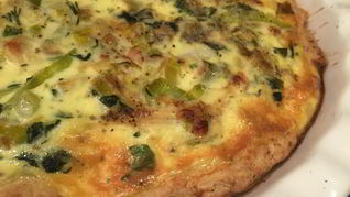 Творожный пирог со сметанной заливкой