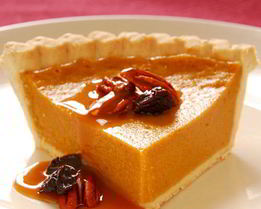 Тыквенный пирог с орехом пекан