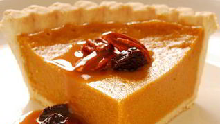 Тыквенный пирог с орехом пекан