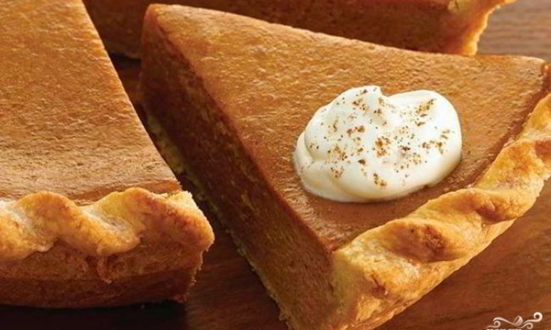 Рецепт тыквенного пирога со сгущенкой