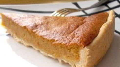 тыквенный пирог со сгущенкой