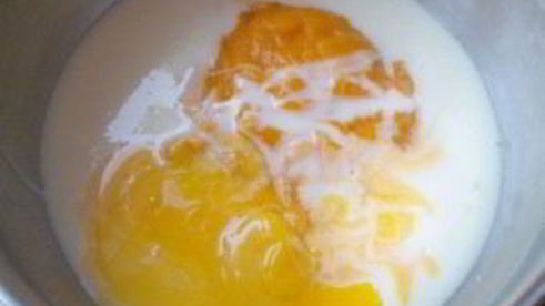 тыквенный пирог со сгущенкой