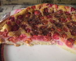 Вишневый пирог Клафути