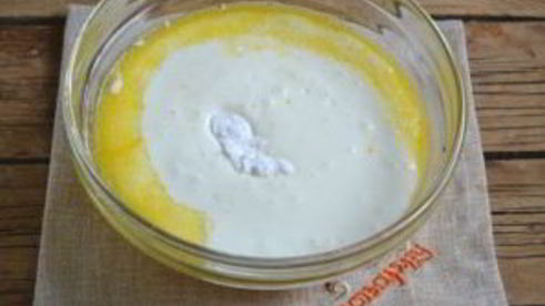 вишневый пирог на кефире