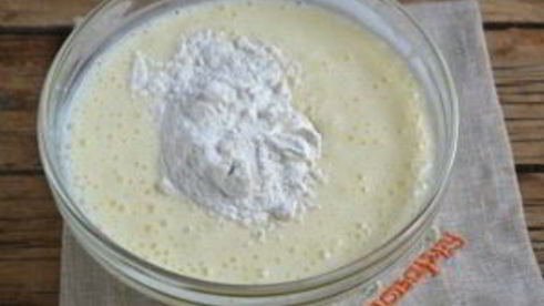 вишневый пирог на кефире