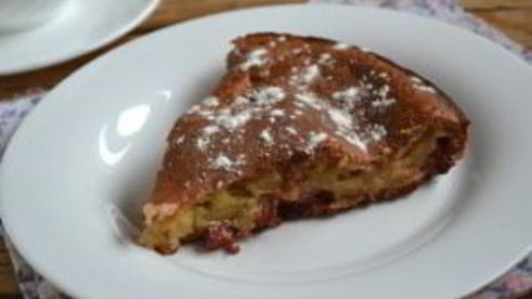 вишневый пирог на кефире