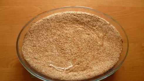 яблочный бисквитный пирог с яблоками