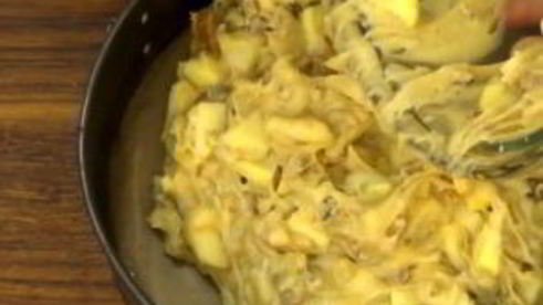 яблочный пирог адам и ева