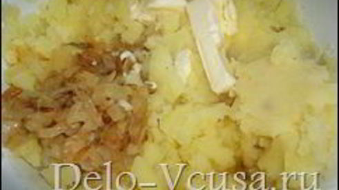 картофельная начинка для вареников и пирожков