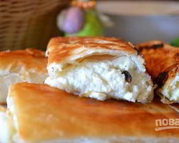 Хрустящие пирожки из теста фило