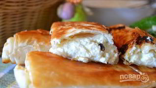 Хрустящие пирожки из теста фило