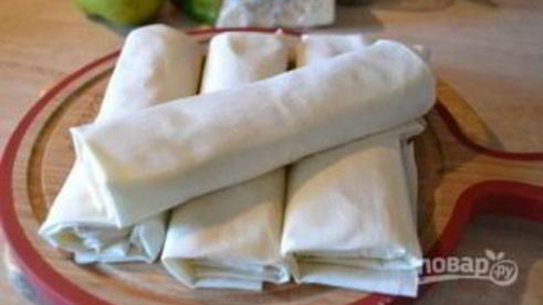 хрустящие пирожки из теста фило