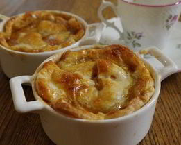 Мини-пирожки с яблоками