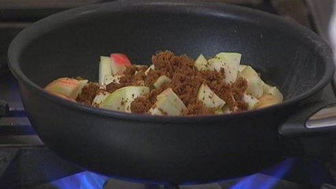 мини-пирожки с яблоками