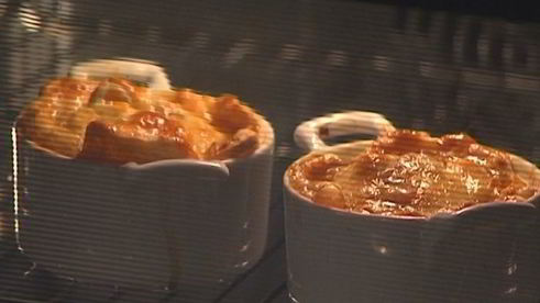 мини-пирожки с яблоками