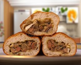 Пирожки из хлебного теста