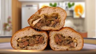 Пирожки из хлебного теста