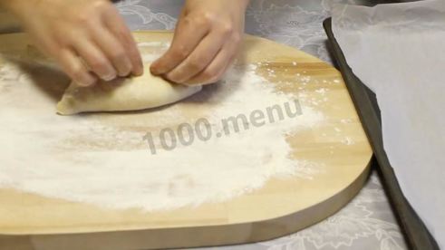 пирожки из нежного теста на кефире с зеленым луком и яйцом