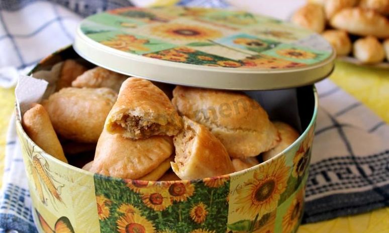 Рецепт пирожков из песочного теста