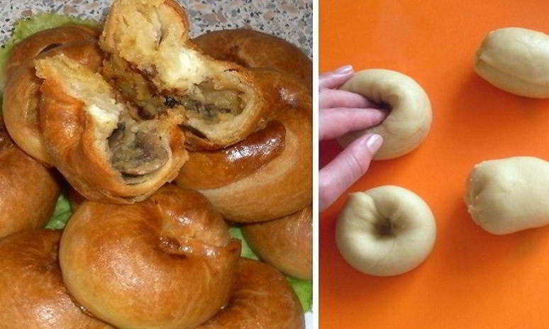 Рецепт пирожков на воде