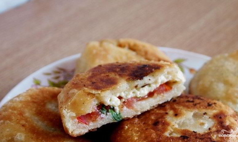 Рецепт пирожков с брынзой и зеленью