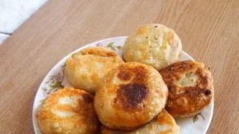 пирожки с брынзой и зеленью