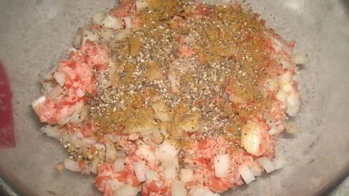 пирожки с фаршем и адыгейским сыром