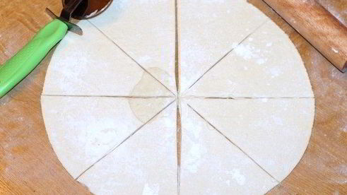 пирожки с крабовыми палочками и баклажаном