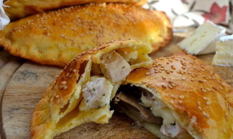 Рецепт пирожков с курицей и грибами